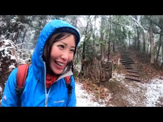 sora-394 super cold snowy mountain hiking swallowing
